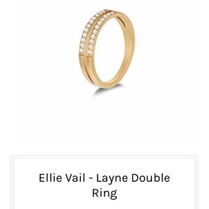 Ellie Vail - Layne Double Ring size 6